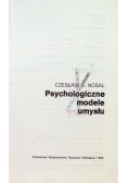 Psychologiczne modele umysłu