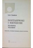Dostojewski i Nietzsche filozofia tragedii
