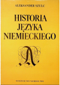 Historia języka niemieckiego