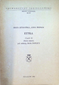 Etyka Część II