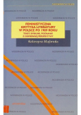 Feministyczna krytyka literatury w Polsce po 1989 roku
