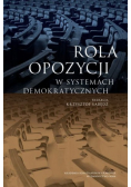 Rola opozycji w systemach demokratycznych