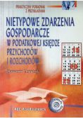 Nietypowe zdarzenia gospodarcze w podatkowej księdze przychodów i rozchodów