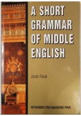 A short grammar of middle English