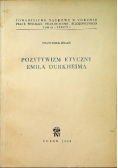 Pozytywizm etyczny Emila Durkheima