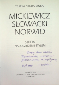 Mickiewicz Słowacki Norwid