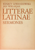 Litterae latinae semones