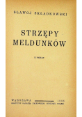 Strzępy meldunków 1936 r.