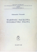 Wartość naukowa dogmatyki prawa