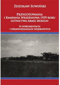 Przygotowania i Kampania Wrześniowa 1939 r. lotnictwa armii modlin