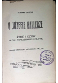 O Józefie Hallerze, 1923 r.