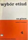 Wybór etiud na gitarę Część 4
