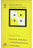 Nauczanie stolarstwa z materiałoznawstwem i meblarstwa