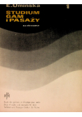 Studium gam i pasaży