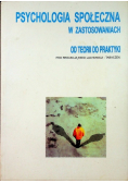 Psychologia społeczna w zastosowaniach