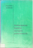 Porównawcza historia ustrojów państwowych