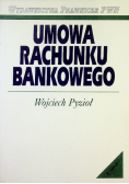Umowa rachunku bankowego