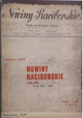 Nowiny raciborskie 1889 - 1904