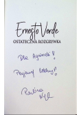 Ernesto Verde Ostateczna rozgrywka 3