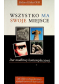 Wszystko ma swoje miejsce