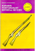 Karabin powtarzalny Berthier wz 1907 15 M16 Zeszyt 103