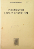 Podręcznik łaciny kościelnej
