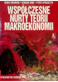 Współczesne nurty teorii makroekonomii