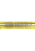 Technologia metali Tom I do IV