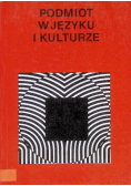 Podmiot w języku i kulturze