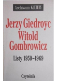 Witold Gombrowicz  Listy 1950 - 1969