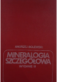 Mineralogia szczegółowa