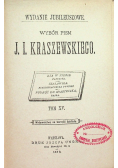Wybór pism J I Kraszewskiego, Tom XV 1878 r.