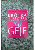 Krótka historia homoseksualizmu Geje