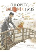 Chłopiec, balonik i miś