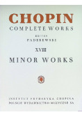 Drobne utwory - Chopin Complete Works XVIII
