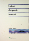 Rachunek efektywności inwestycji
