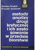 Metody analizy drogi krytycznej i ich zastosowanie w przedsiębiorstwie