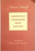 Obiektywny charakter praw historii