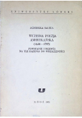 Wczesna Poezja Amerykańska
