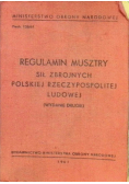 Regulamin musztry sił zbrojnych Polskiej Rzeczpospolitej Ludowej
