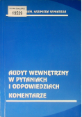 Audyt wewnętrzny w pytaniach i odpowiedziach