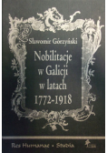Nobilitacje w Galicji w latach 1772 - 1918