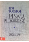 Tołstoj Pisma pedagogiczne