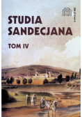 Studia sandecjana Tom IV