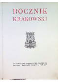 Rocznik krakowski Tom XXII 1929 r.