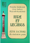 Iure et legibus Język łaciński dla studentów prawa