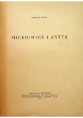 Mickiewicz i antyk