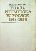 Prasa niemiecka w Polsce 1918 - 1939