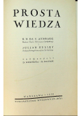 Prosta wiedza 1939 r.
