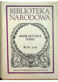 Herder Wybór pism